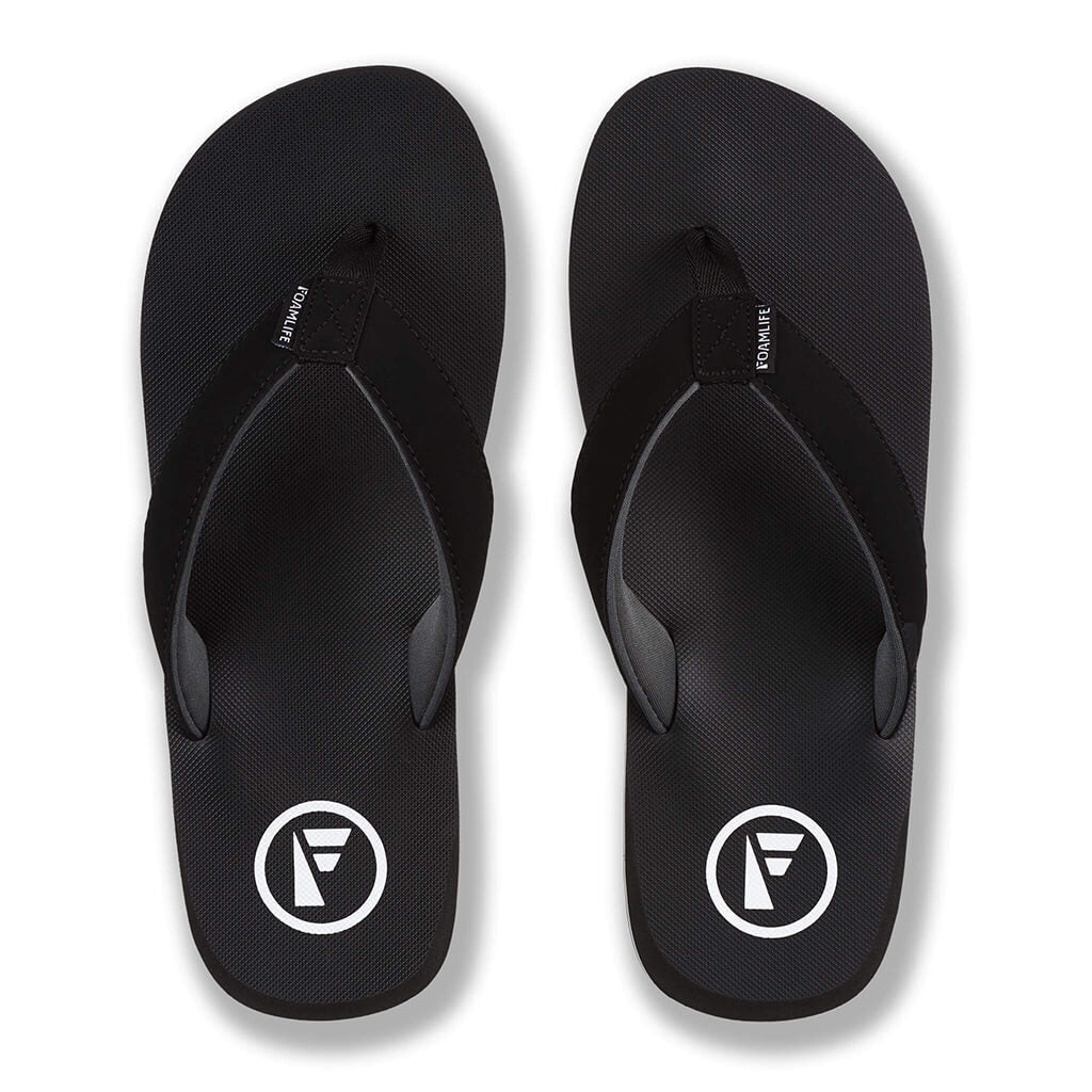 Tarlan - Mens Flip Flops - Black