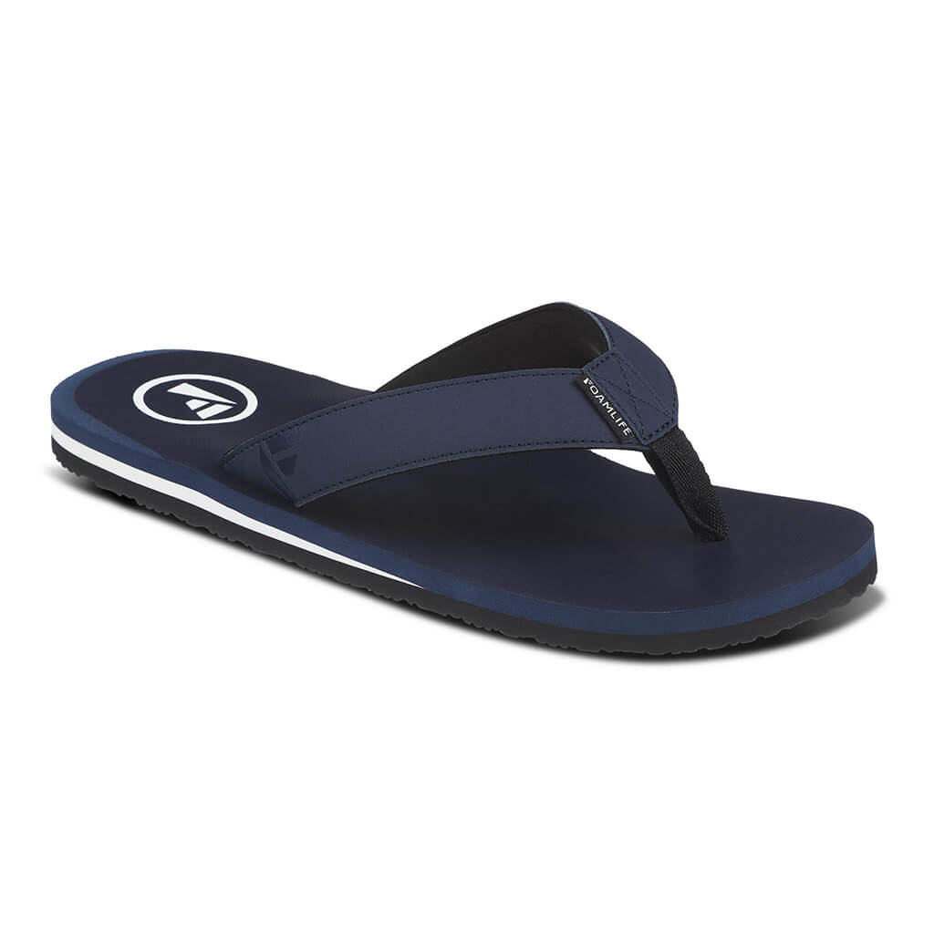 Tarlan - Mens Flip Flops - Navy