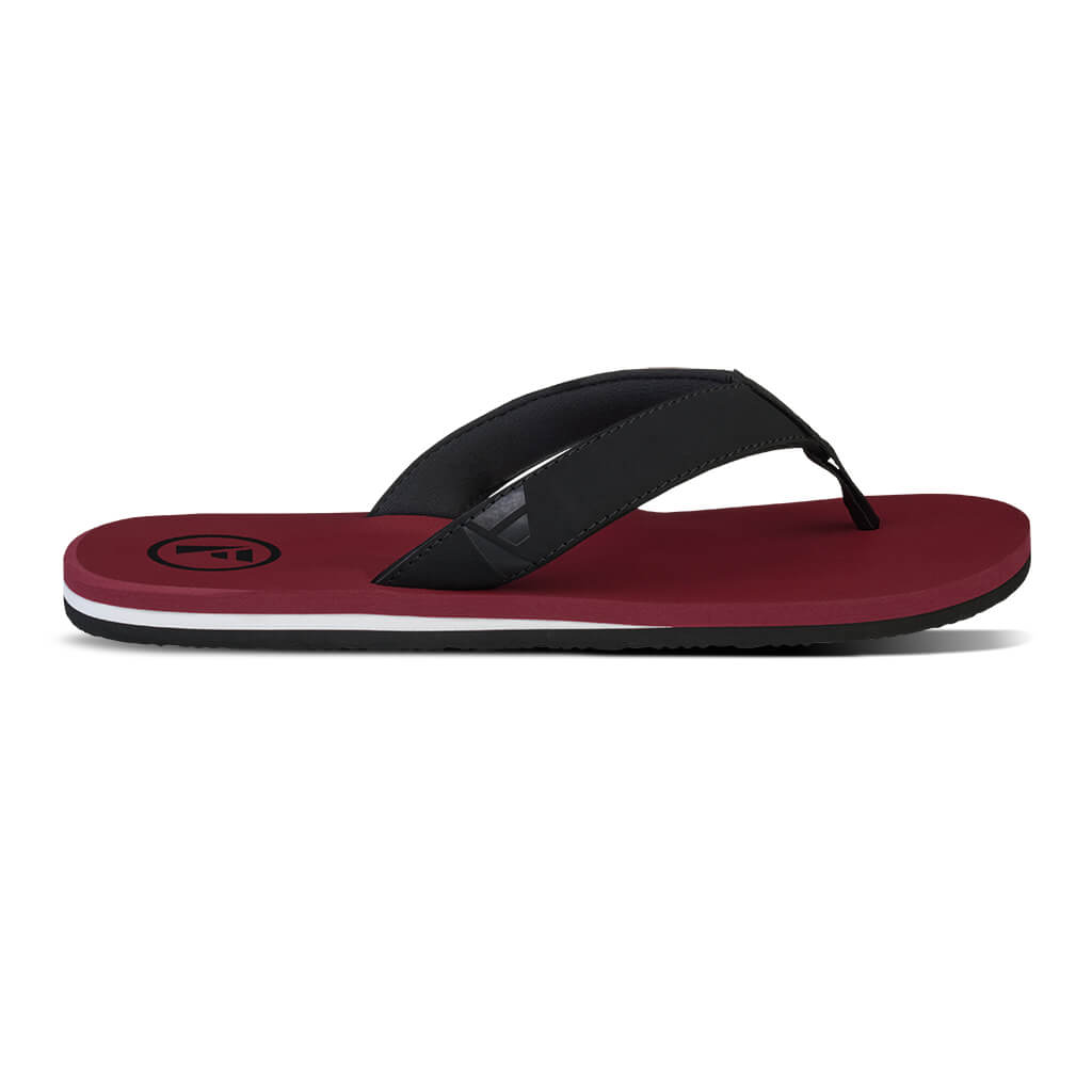 Traa - Mens Flip Flops - Clay Red