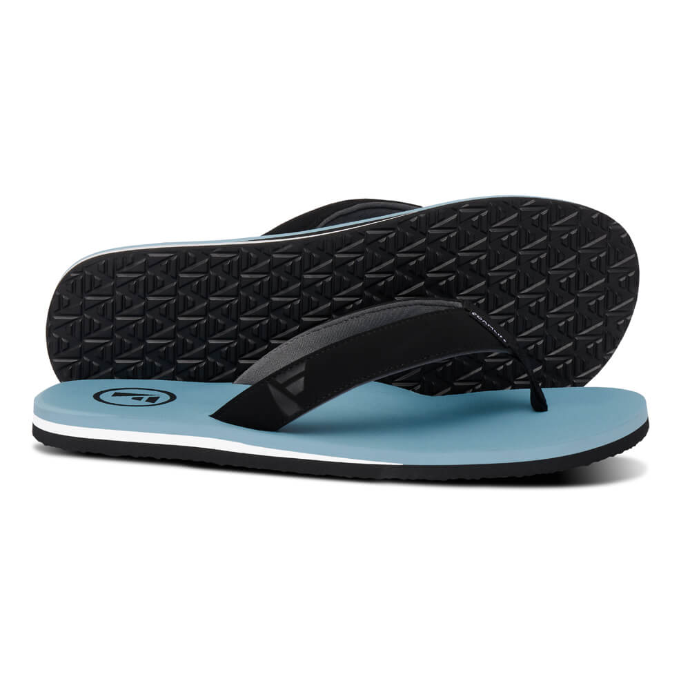 Traa - Mens Flip Flops - Steel Blue