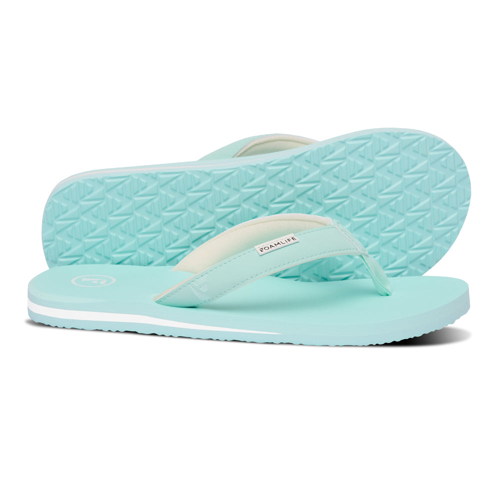 Lixi - Womens Flip Flops - Aqua Green
