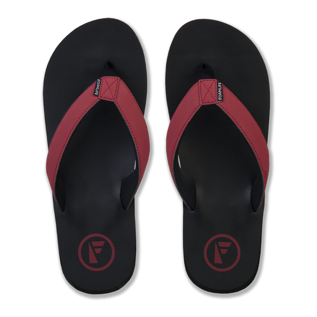 Traa SC - Mens Flip Flops - Clay Red