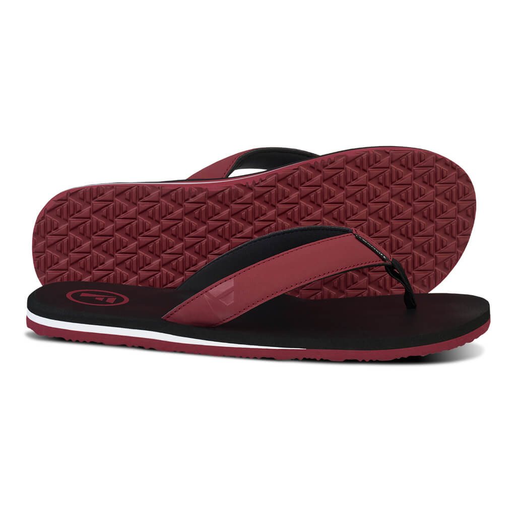 Traa SC - Mens Flip Flops - Clay Red