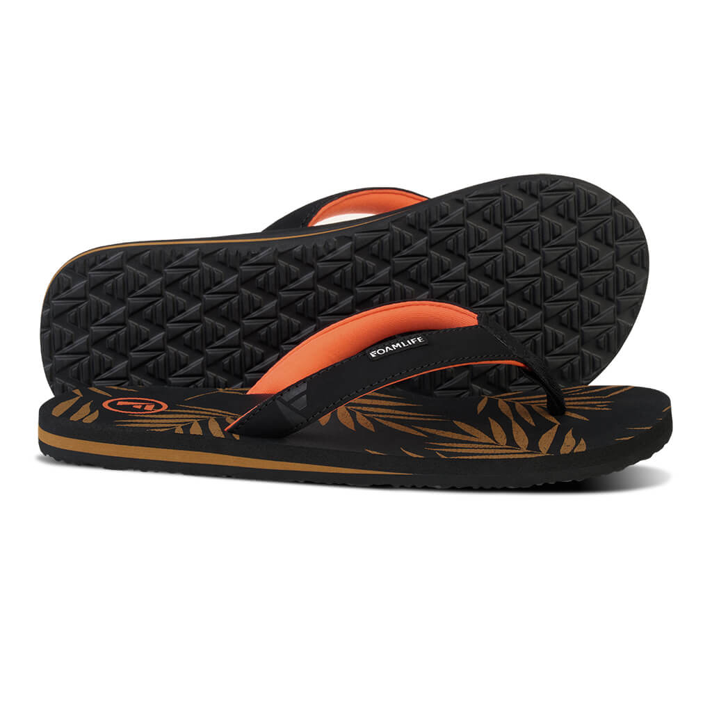 Zikat SC - Womens Flip Flops - Black/Brown