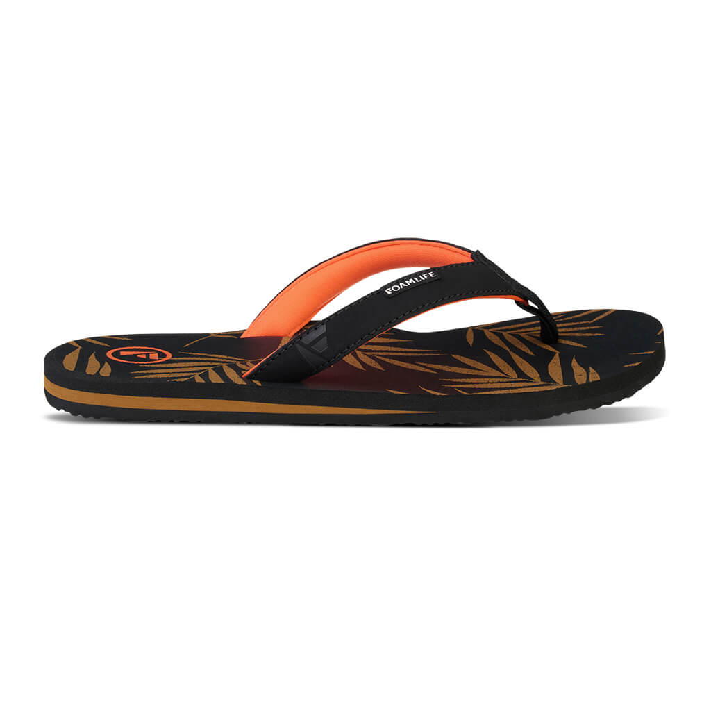 Zikat SC - Womens Flip Flops - Black/Brown