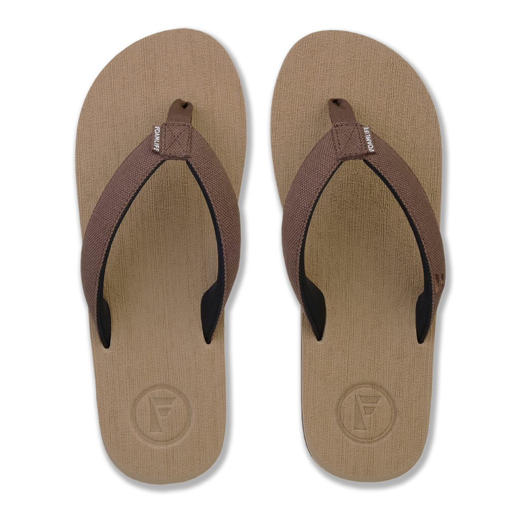 Sully - Mens Flip Flops - Putty