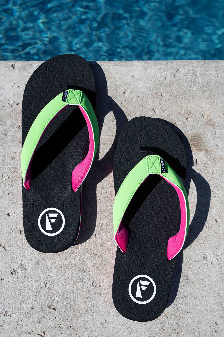 Traad - Mens Flip Flops - Black