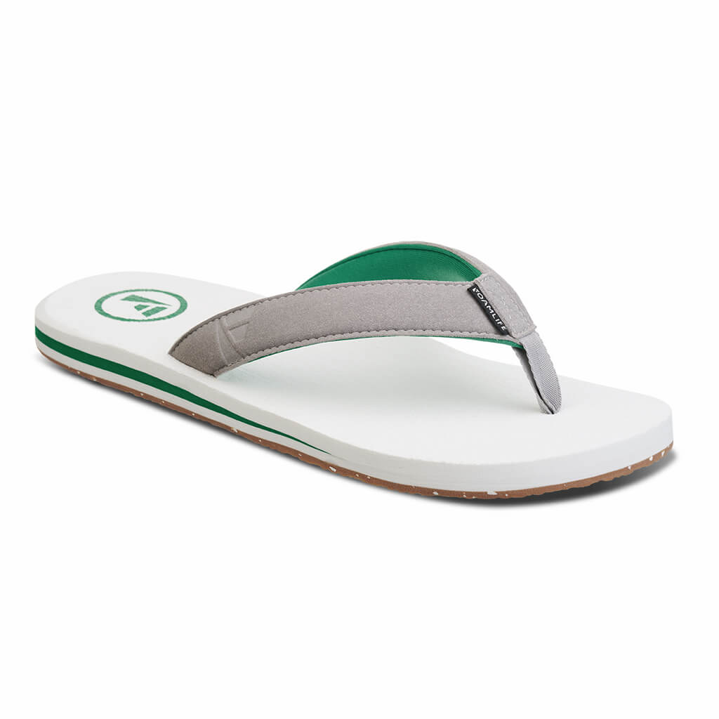 Fresco - Mens Flip Flops - White