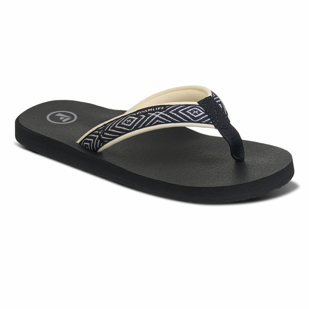 Yogi - Womens Flip Flops - Black