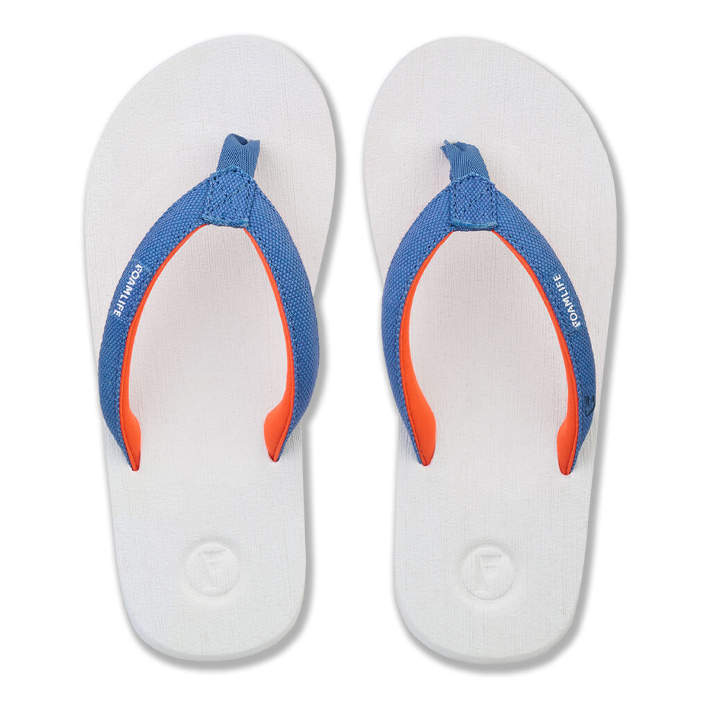 Sully - Womens Flip Flops - White