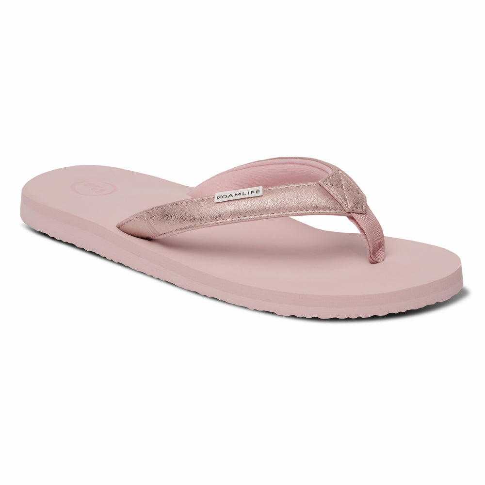 Zaluna - Womens Flip Flops - Haze Pink