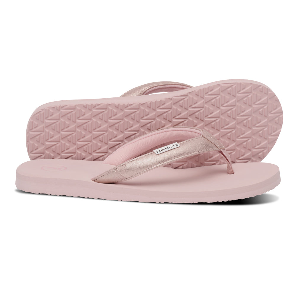 Zaluna - Womens Flip Flops - Haze Pink