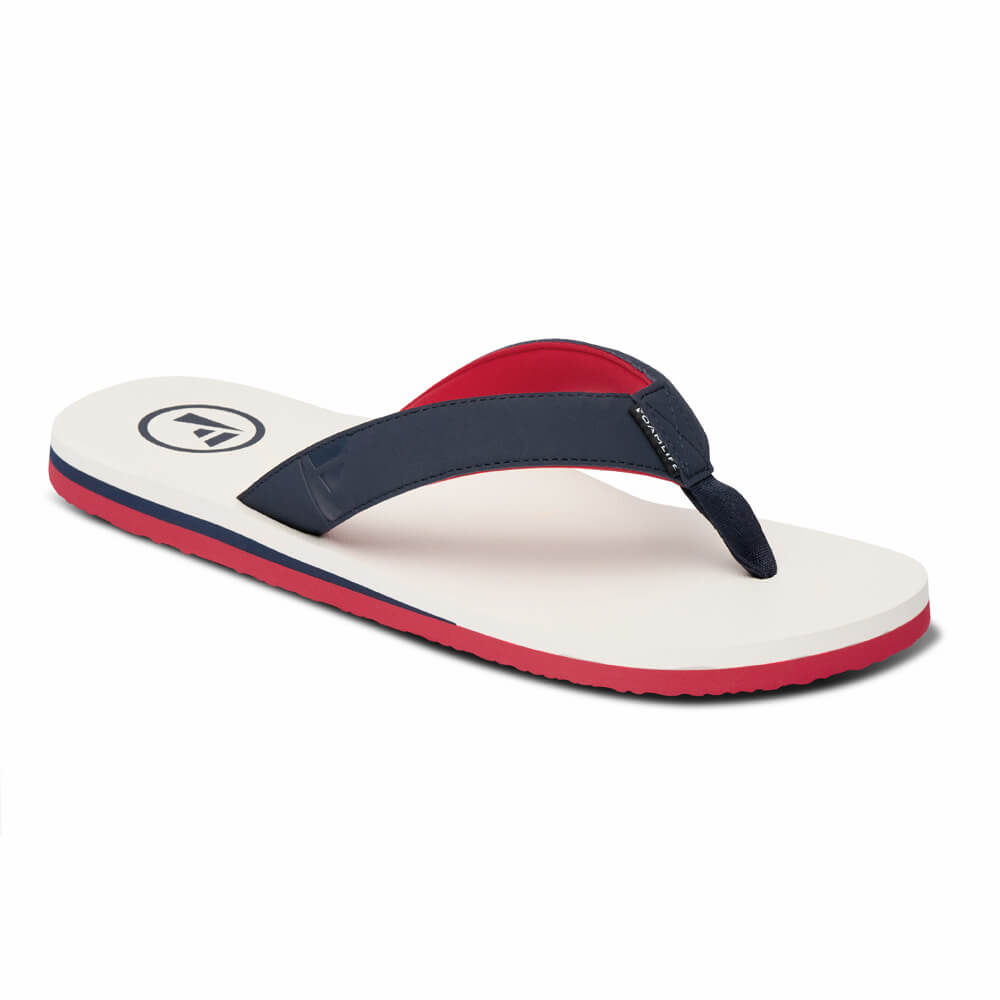 Traa WC - Mens Flip Flops - White