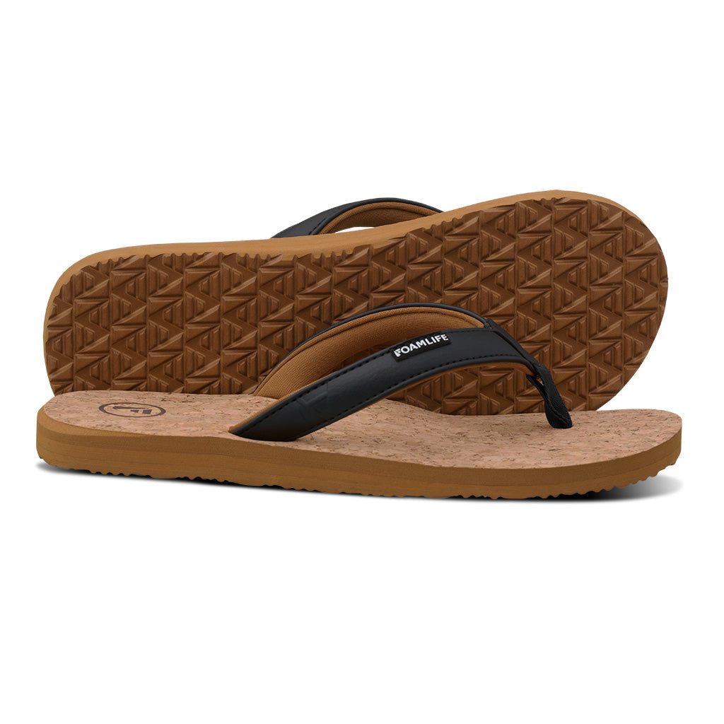Goldie Earth - Womens Flip Flops - Latte Brown