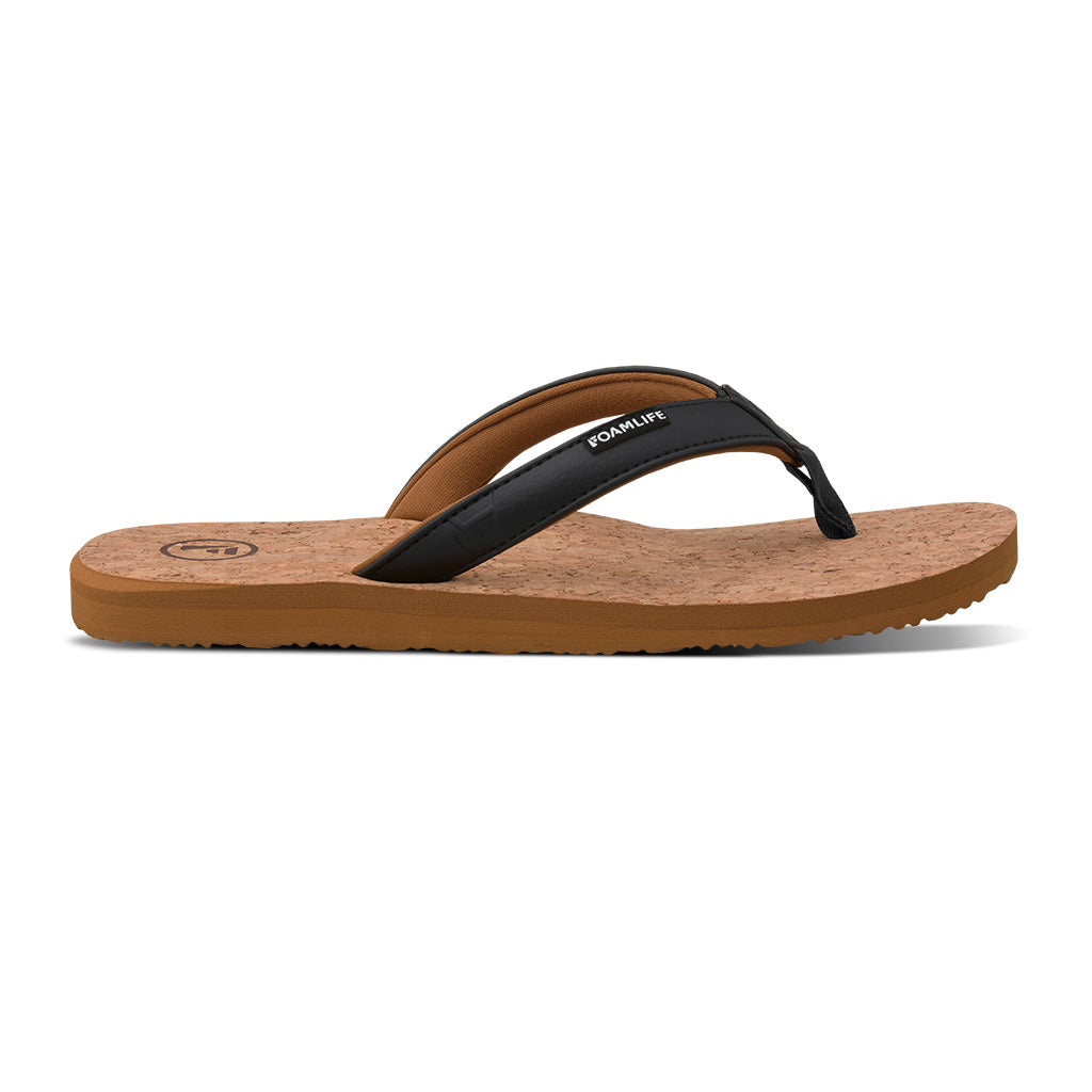 Goldie Earth - Womens Flip Flops - Latte Brown