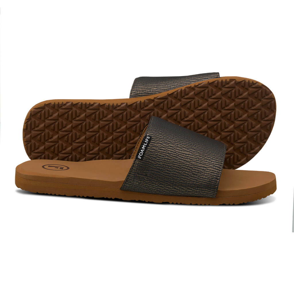 Seales Slide Earth - Womens Slider - Brown