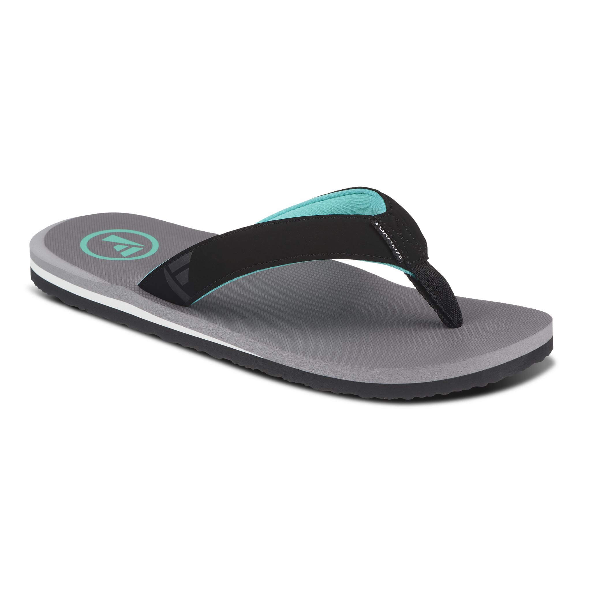 Traa - Mens Flip Flops - Stone Grey