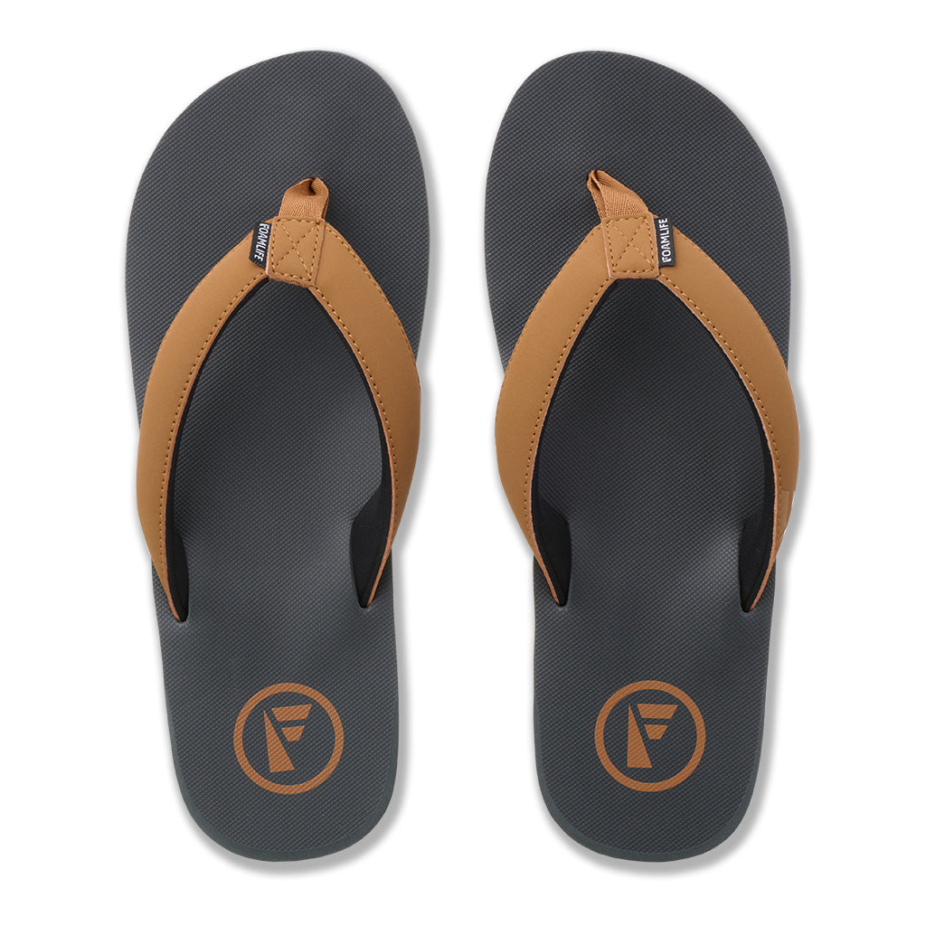 Traa SC - Mens Flip Flops - Slate Grey