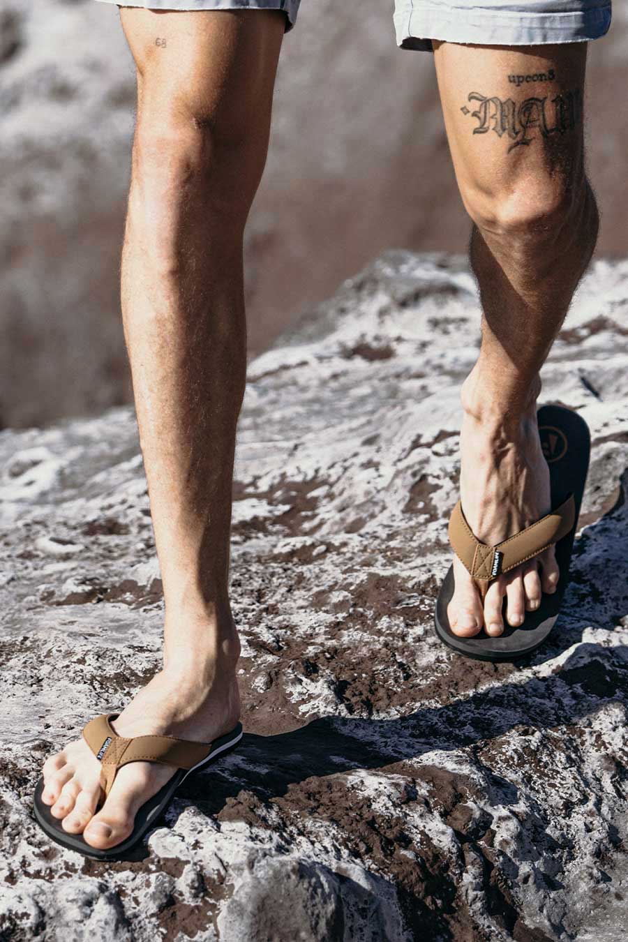 Traa SC - Mens Flip Flops - Slate Grey