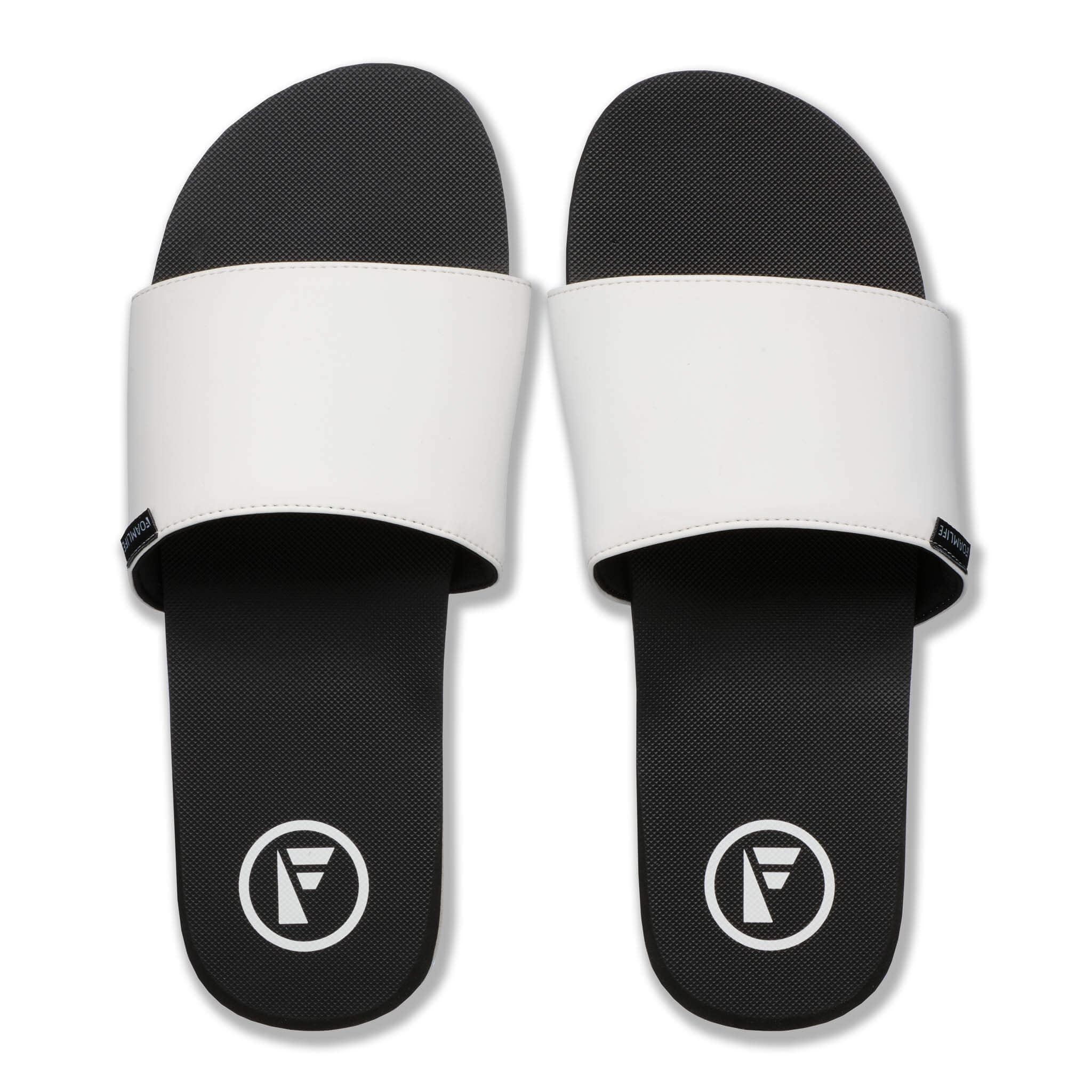 Tarlan Slide - Mens Slider - Black/White