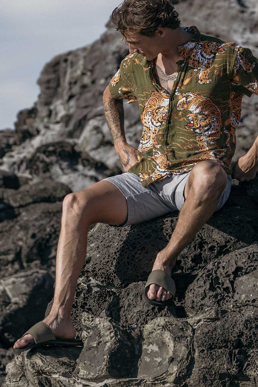 Sully Slide- Mens Slider - Black