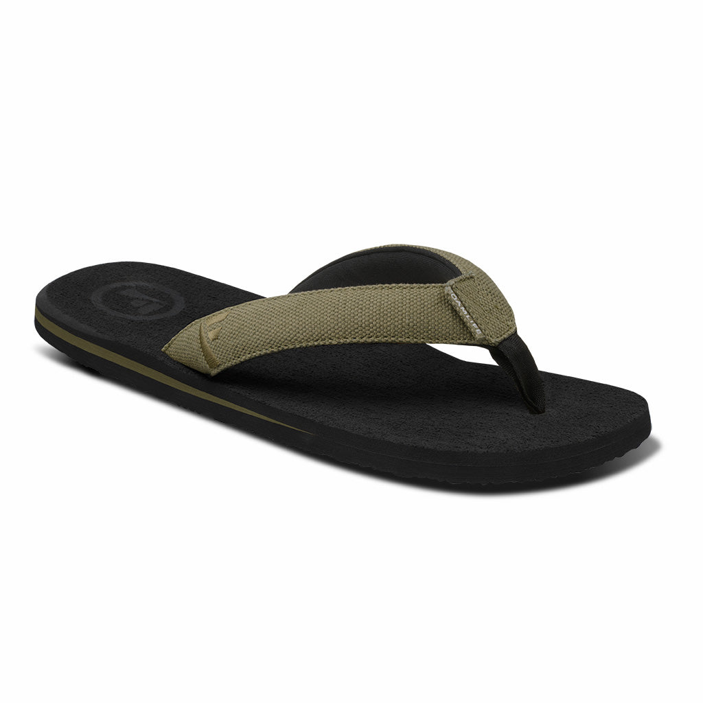 Sully - Mens Flip Flops - Black