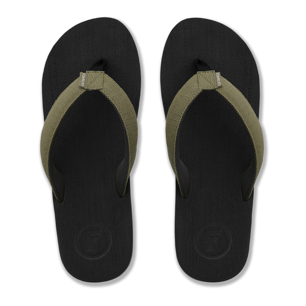 Sully - Mens Flip Flops - Black