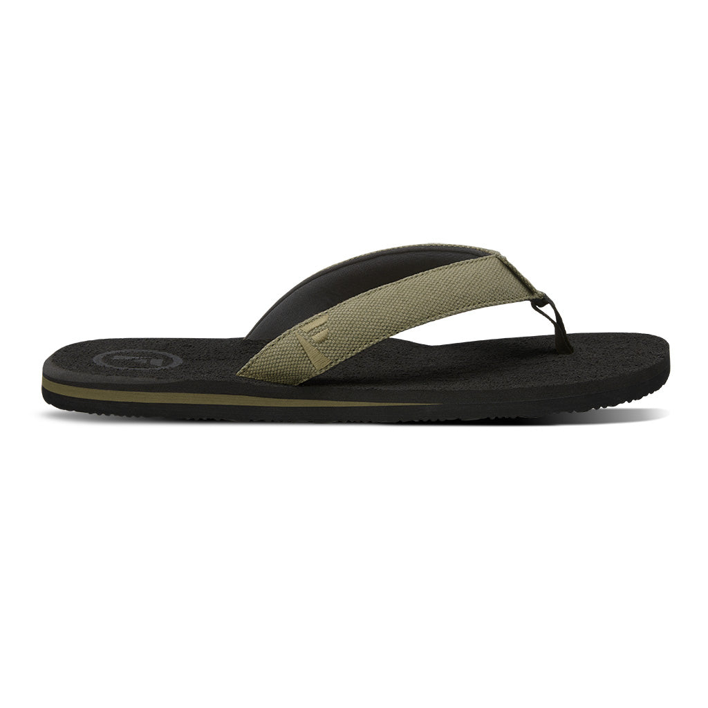 Sully - Mens Flip Flops - Black
