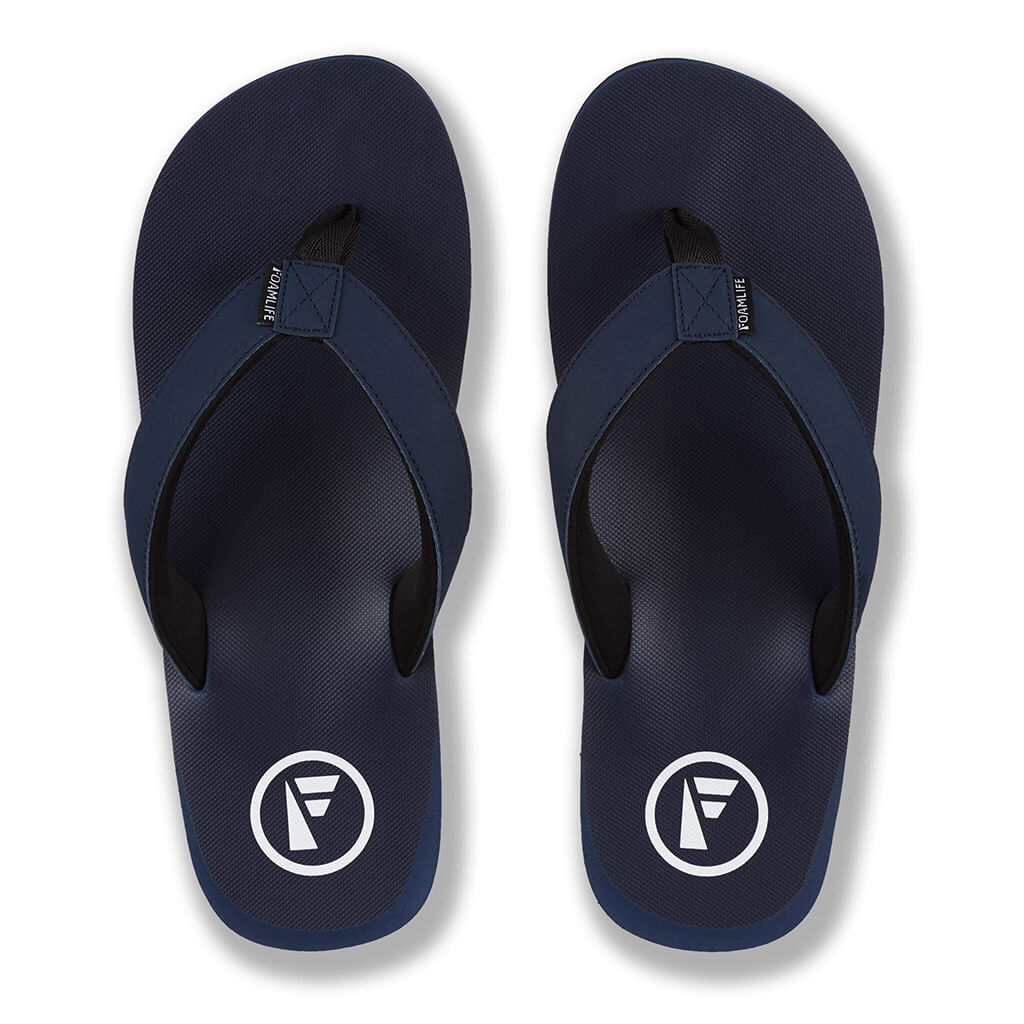 Tarlan - Mens Flip Flops - Navy