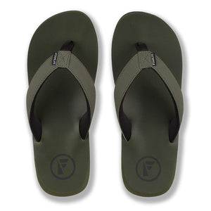 
                  
                    Tarlan - Mens Flip Flops - Olive
                  
                