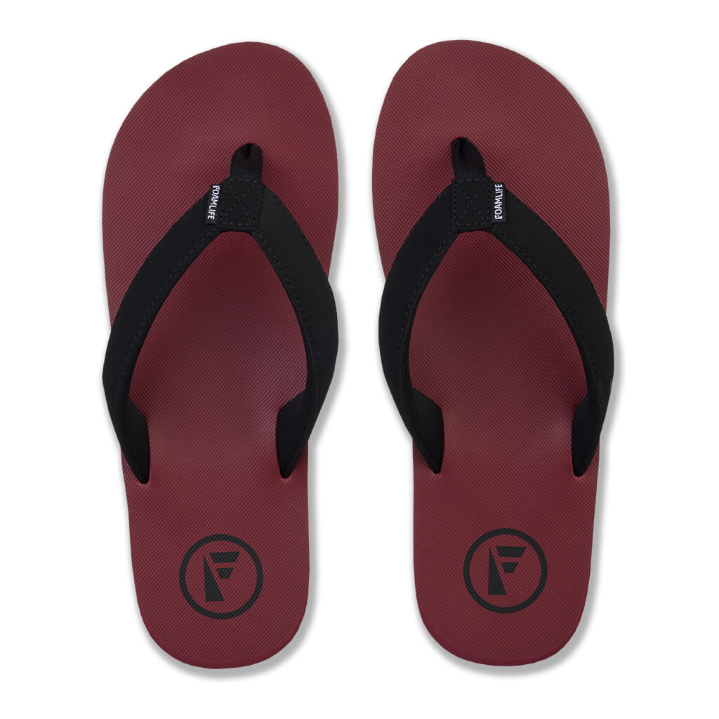 Traa - Mens Flip Flops - Clay Red