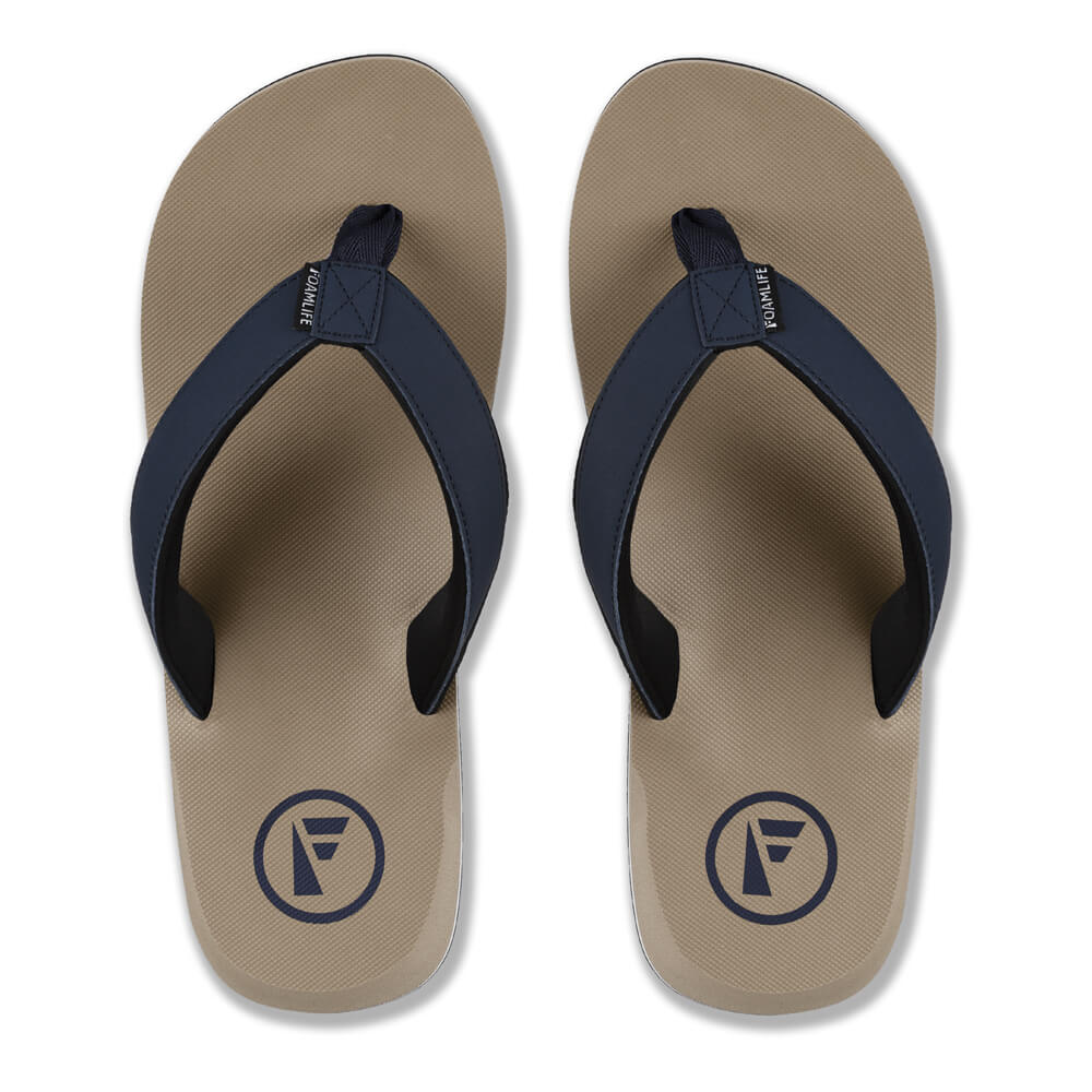 Traa - Mens Flip Flops - Putty