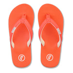 Lixi - Womens Flip Flops - Neon Orange