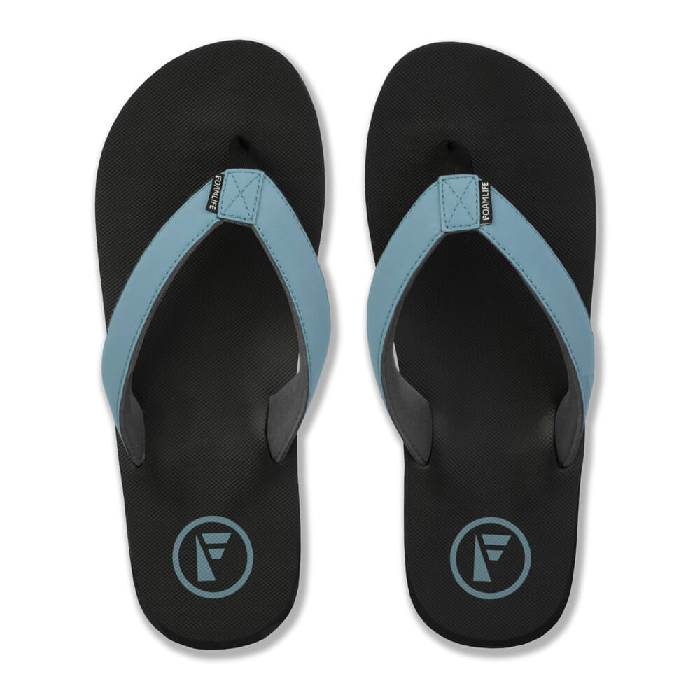 Traa SC - Mens Flip Flops - Steel Blue