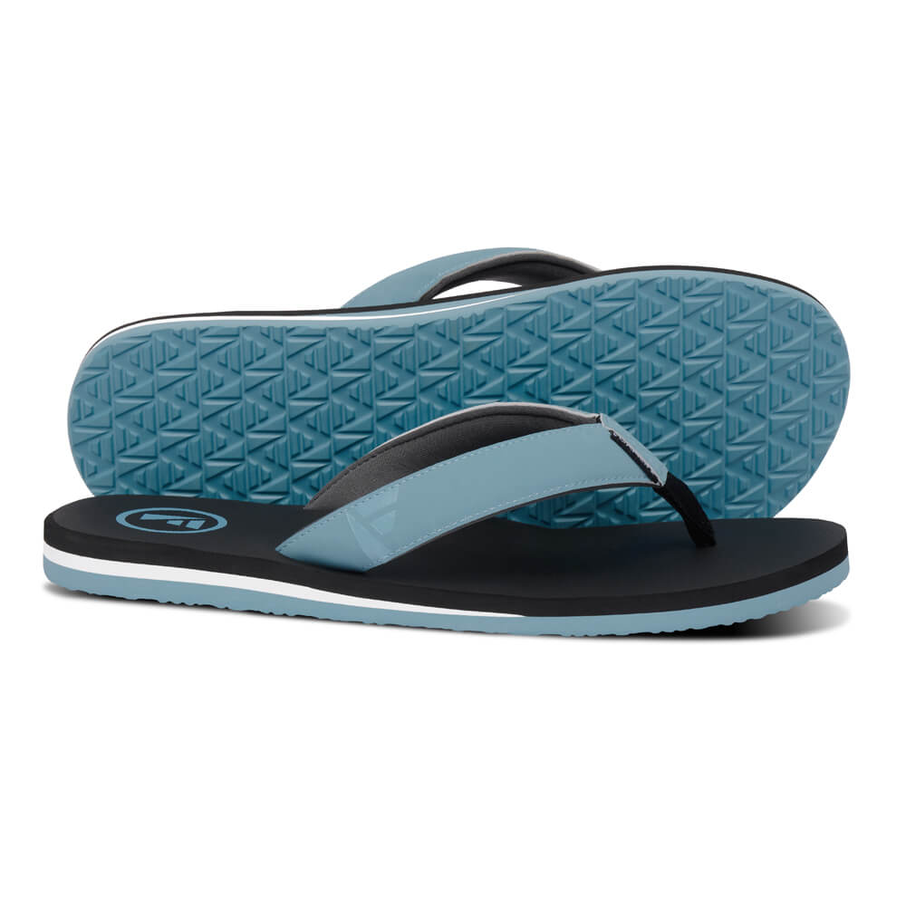 Traa SC - Mens Flip Flops - Steel Blue
