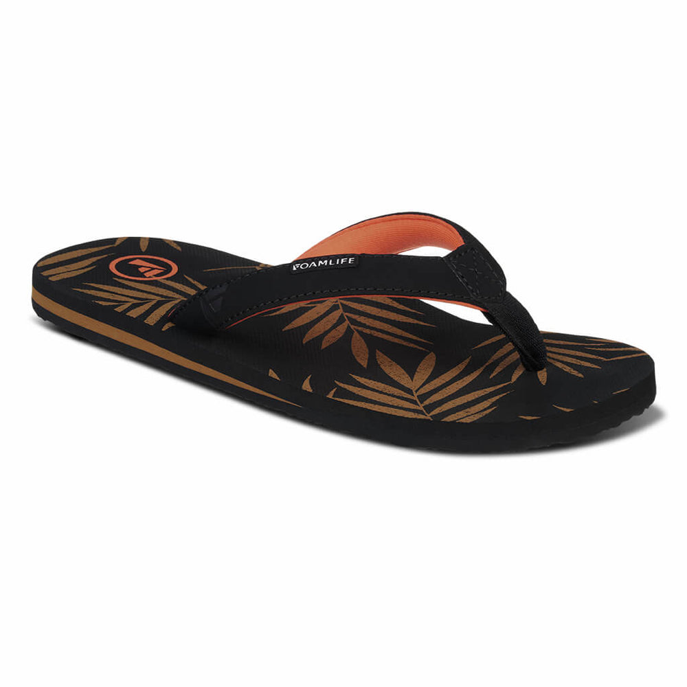 Zikat SC - Womens Flip Flops - Black/Brown