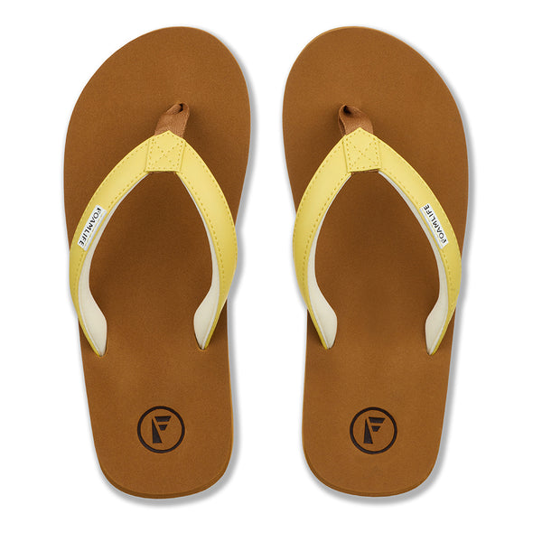 Seales SC Womens Flip Flops Sunkiss Yellow