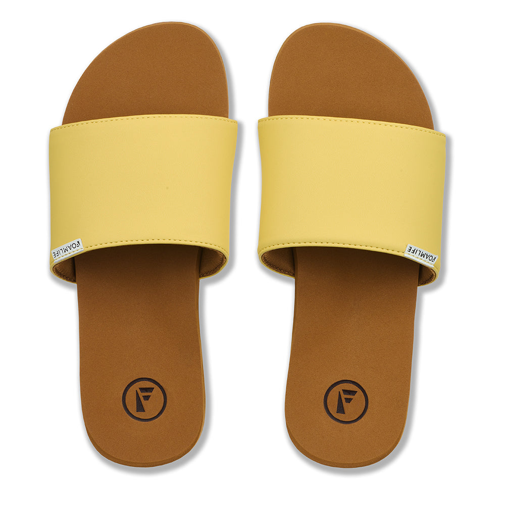 Seales Slide - Womens Slider - Sunkiss Yellow