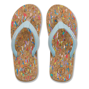 
                  
                    Goldie - Womens Flip Flops - Denim Blue
                  
                