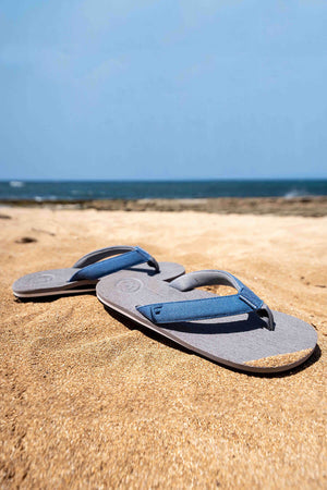 
                  
                    Sully - Mens Flip Flops - Stone Grey
                  
                