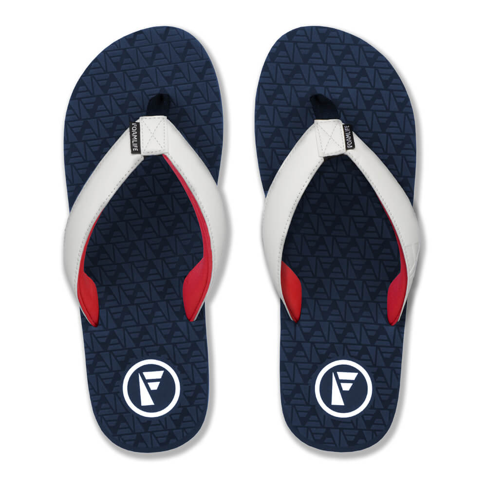 Traad - Mens Flip Flops - Navy