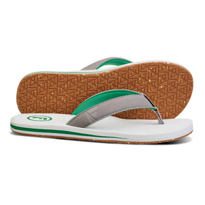 
                  
                    Fresco - Mens Flip Flops - White
                  
                