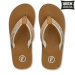 Yogi - Womens Flip Flops - Latte Brown