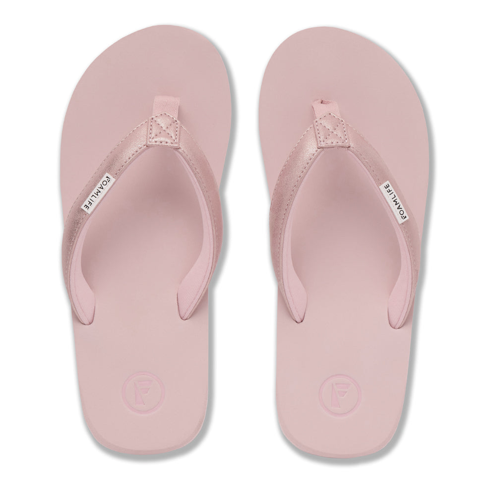 Zaluna - Womens Flip Flops - Haze Pink