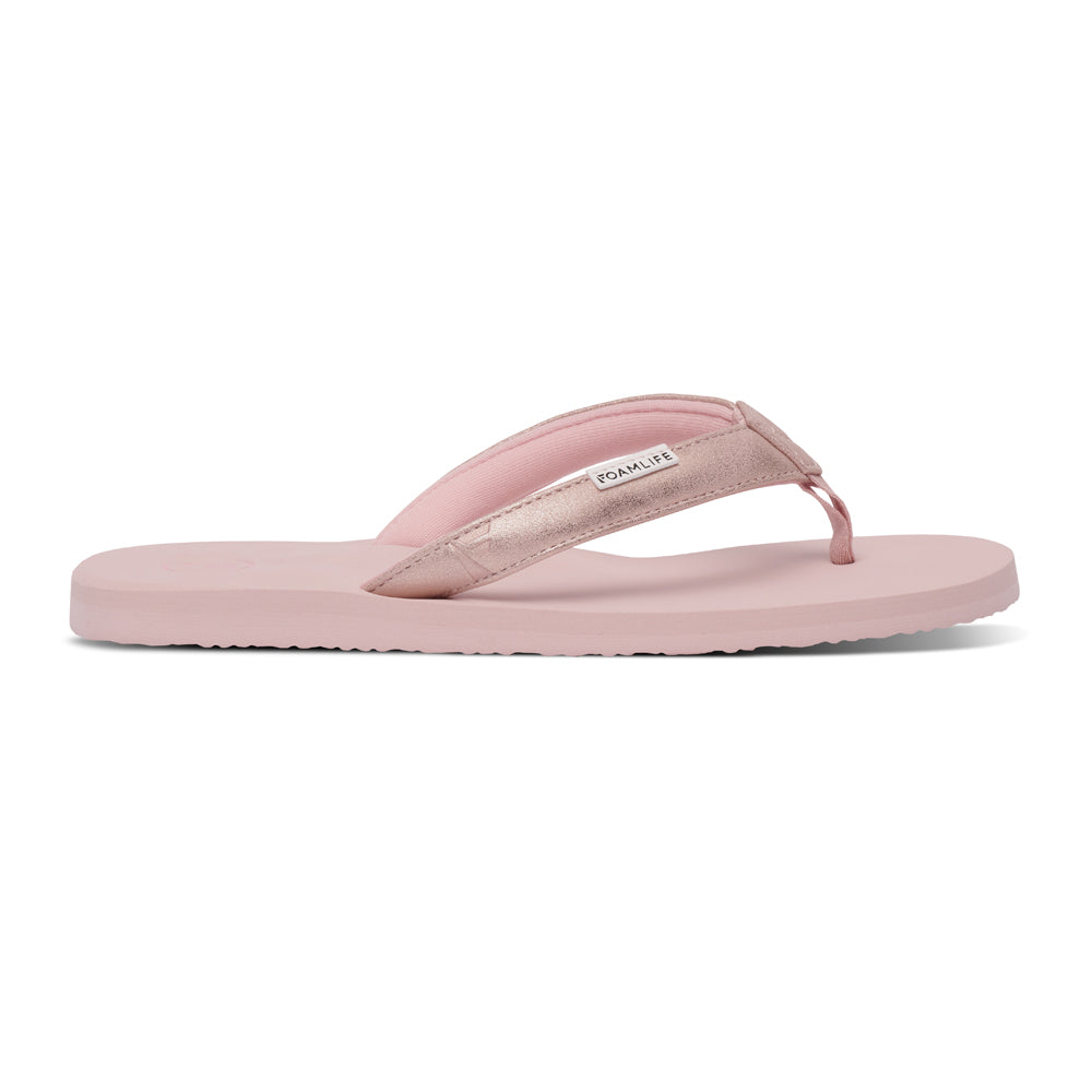 Zaluna - Womens Flip Flops - Haze Pink