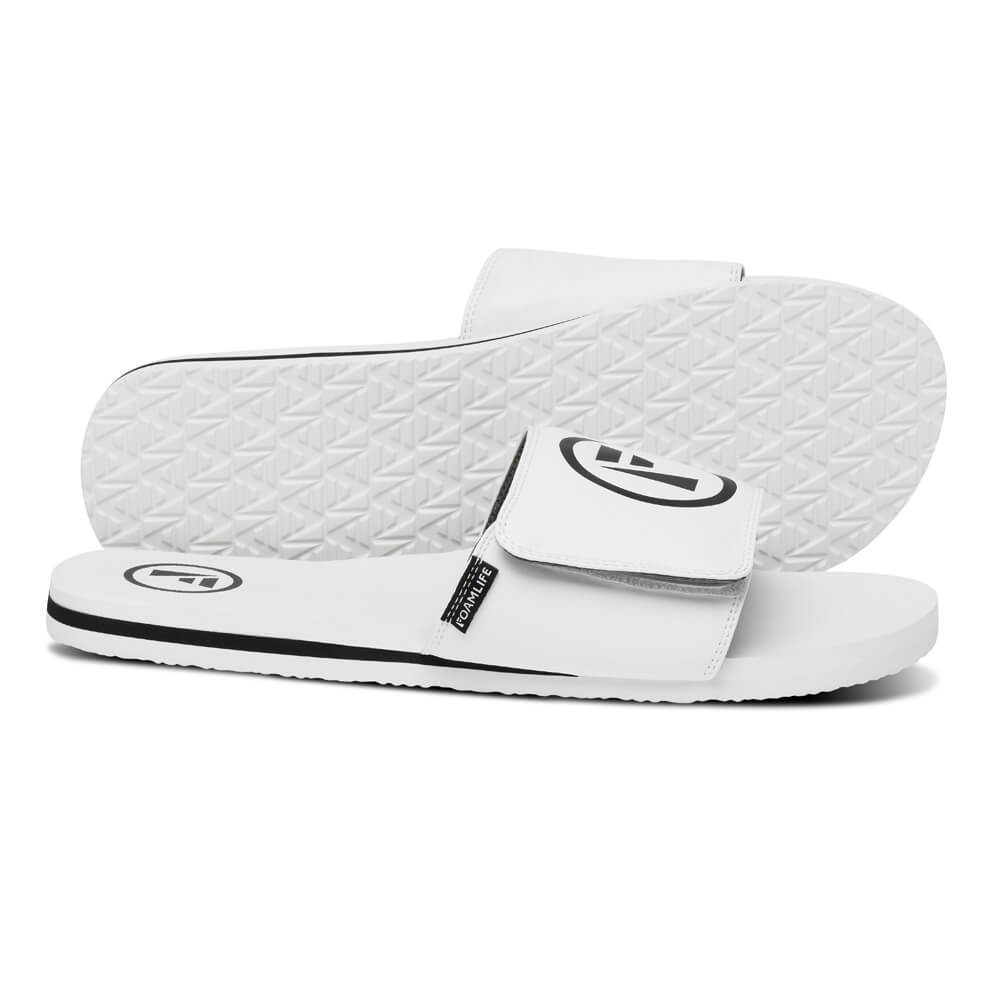 Karmo Slide - Mens Slider - White