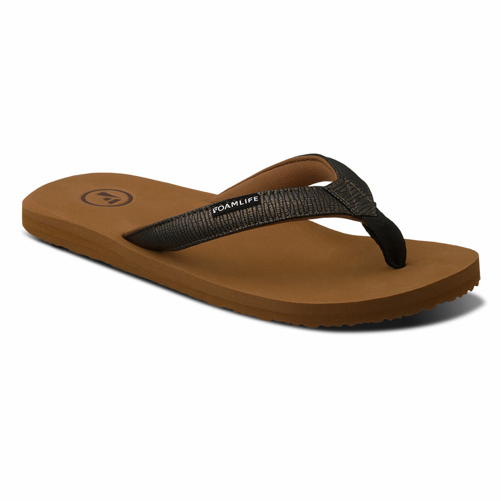 Seales Earth - Womens Flip Flops - Brown