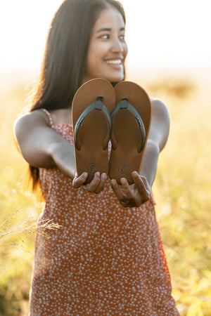 
                  
                    Seales Earth - Womens Flip Flops - Brown
                  
                