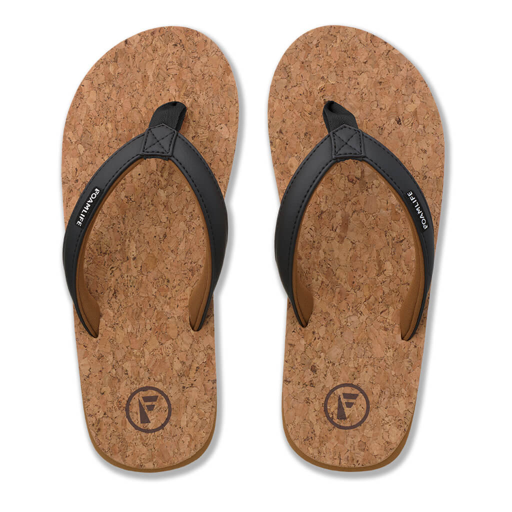 Goldie Earth - Womens Flip Flops - Latte Brown