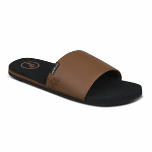 
                  
                    Seales Slide - Mens Slider - Black/Tan
                  
                